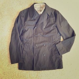 Banana Republic Double Breasted Black Jacket